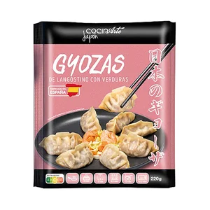 COCINARTE Japón Gyozas rellenas de langostino con verduras 220 g.