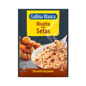 Imagen de GALLINA BLANCA Risotto elaborado con setas selectas sobre de 175 g.