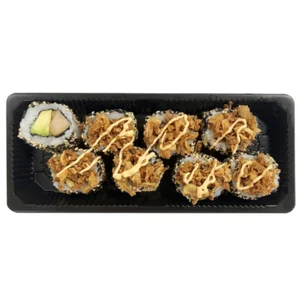SUSHI GOURMET Bandeja de maki california de pollo frito con mayonesa y aguacate 190 g.