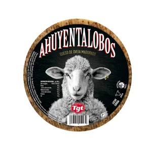 AHUYENTALOBOS Queso de oveja madurado, cuña.