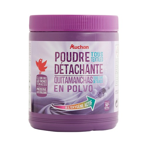 PRODUCTO ALCAMPO Quitamanchas en polvo para todos los tejidos, con oxigeno activo 1 kg.