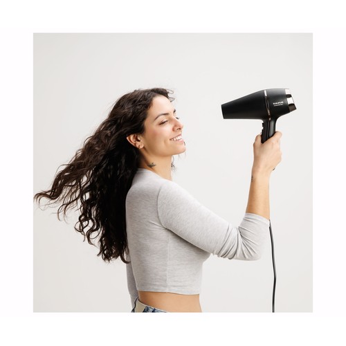 Secador de pelo TAURUS Fashion 2400, teonología iónic-care, 2400W, 3 temperaturas, 2 velocidades