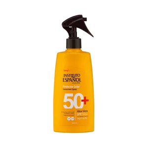INSTITUTO ESPAÑOL Protector solar en spray con aloe vera y FPS 50+ (muy alto) 300 ml.