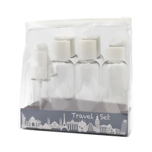 BECASAN NATURE Set de viaje con 3 botellas de plástico de 100 ml y un pulverizador de 50 ml. BECASAN NATURE.