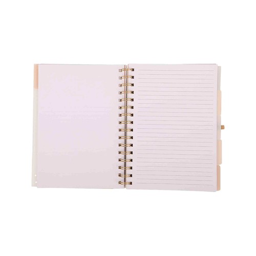 Cuaderno A5 80G 120H+5 Sep. Tp Hojas Raya/Blanco FSC PRODUCTO ALCAMPO