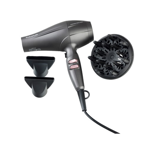 Secador de pelo TAURUS Fashion 2600 Ionic, 2600W, 6 temperaturas