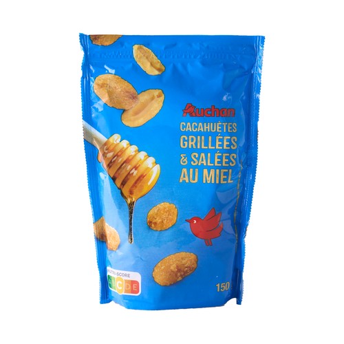 PRODUCTO ALCAMPO Cacahuetes fritos con miel 150 g.