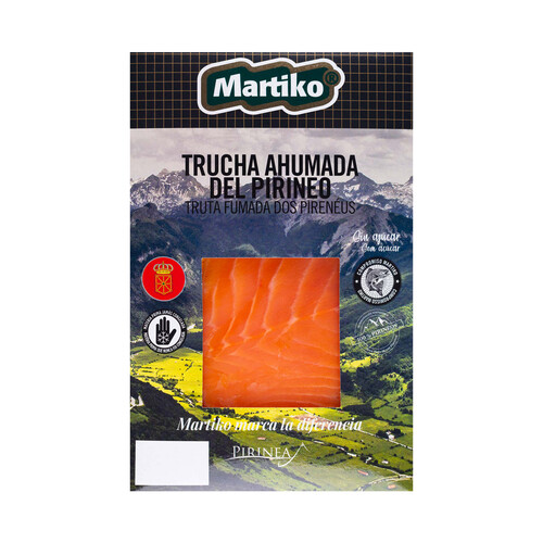 MARTIKO Trucha ahumada del Pirineo MARTIKO 80 g.