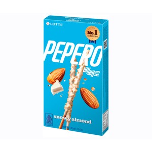 Galleta stick de chocolate blanco con almendra 32 g.