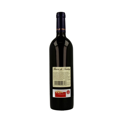 BARON DE SANTUY  Vino tinto crianza con D.O. Ribera del Duero BARÓN DE SANTUY botella de 75 cl.