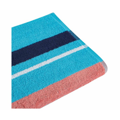 Toalla de playa jacquard velour 90x180cm, 100% algodón, 400g/m², ACTUEL. diferentes modelos, 1 unidad.