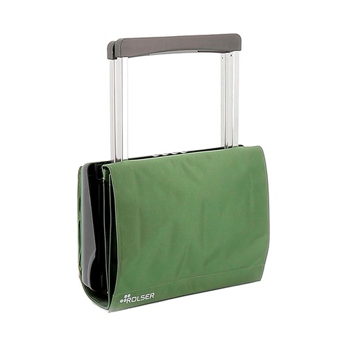 Carro rolser plegable 2 ruedas 40 litros verde. ROLSER