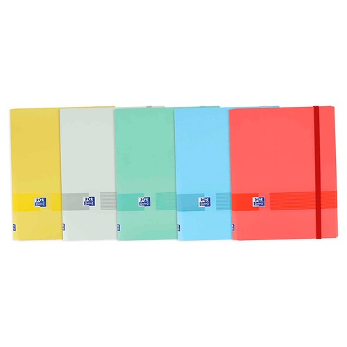 Carpeta A4 3 solapas con gomas tapa extradura OXFORD