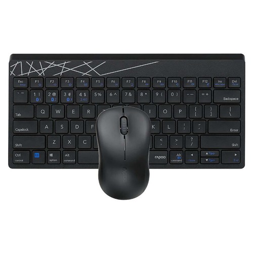 Teclado + Ratón inalámbrico RAPOO 8000M.