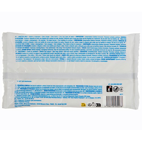 PRODUCTO ALCAMPO Toallitas limpiadoras suelo 15 uds.