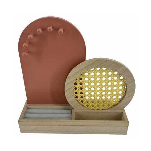 Joyero MDF Rosa 25x7,4 x 25,8cm ACTUEL
