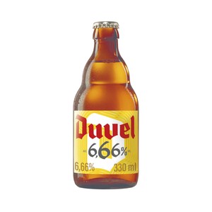 Cerveza rubia 6,66 botella 33 cl.