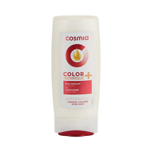 COSMIA Acondicionador con filtro UV para cabellos teñidos o con mechas COSMIA Color technique + 250 ml.