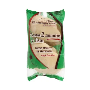 Mollete de antequera EL ANTEQUERANO 4 uds. 130 g.