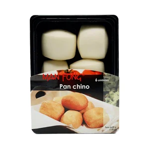 MANFONG Pan chino listo para calentar y comer 6 x 20 g.