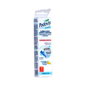 PODOVIS Desodorante anti olores para zapatos y zapateros PODOVIS 100 ml.