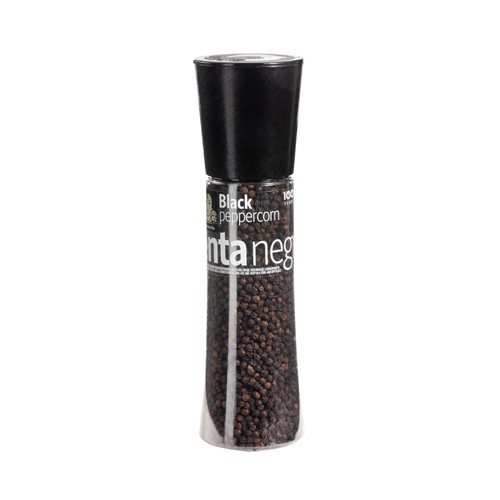 CARMENCITA Pimienta negra telicherry en molinillo 180 g.