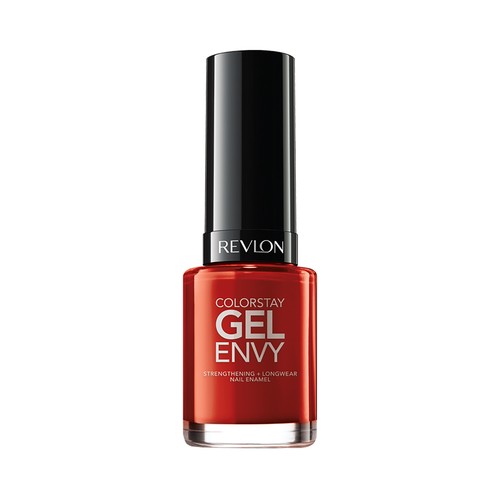 REVLON Colorstay gel envy tono 550 All on red  Esmalte de uñas con acabado gel y brillo de larga duración.
