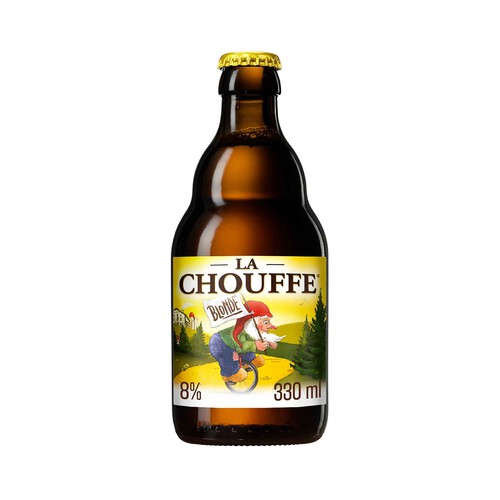LA CHOUFFE Cerveza de importación Belga 33 cl.
