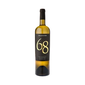COLECCIÓN 68  Vino blanco con D.O. Ribeiro COLECCIÓN 68 botella de 75 cl.