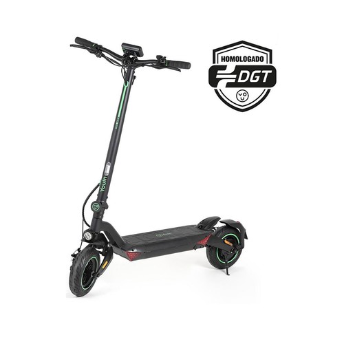 Patinete eléctrico YOUIN XLMAX Lite, doble suspensión, ruedas 10".