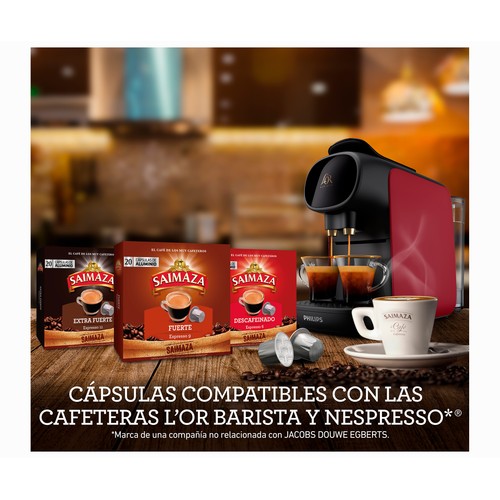 SAIMAZA Café cápsulas extrafuerte 50 uds 260 gr.