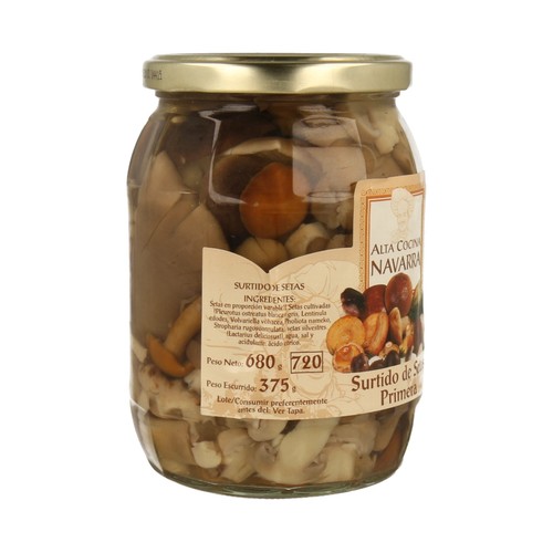 ALTA COCINA Surtido de setas frasco de 375 g.