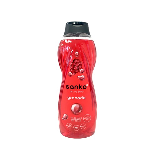 SANKO Gel de baño o ducha con extracto de granada 1250 ml
