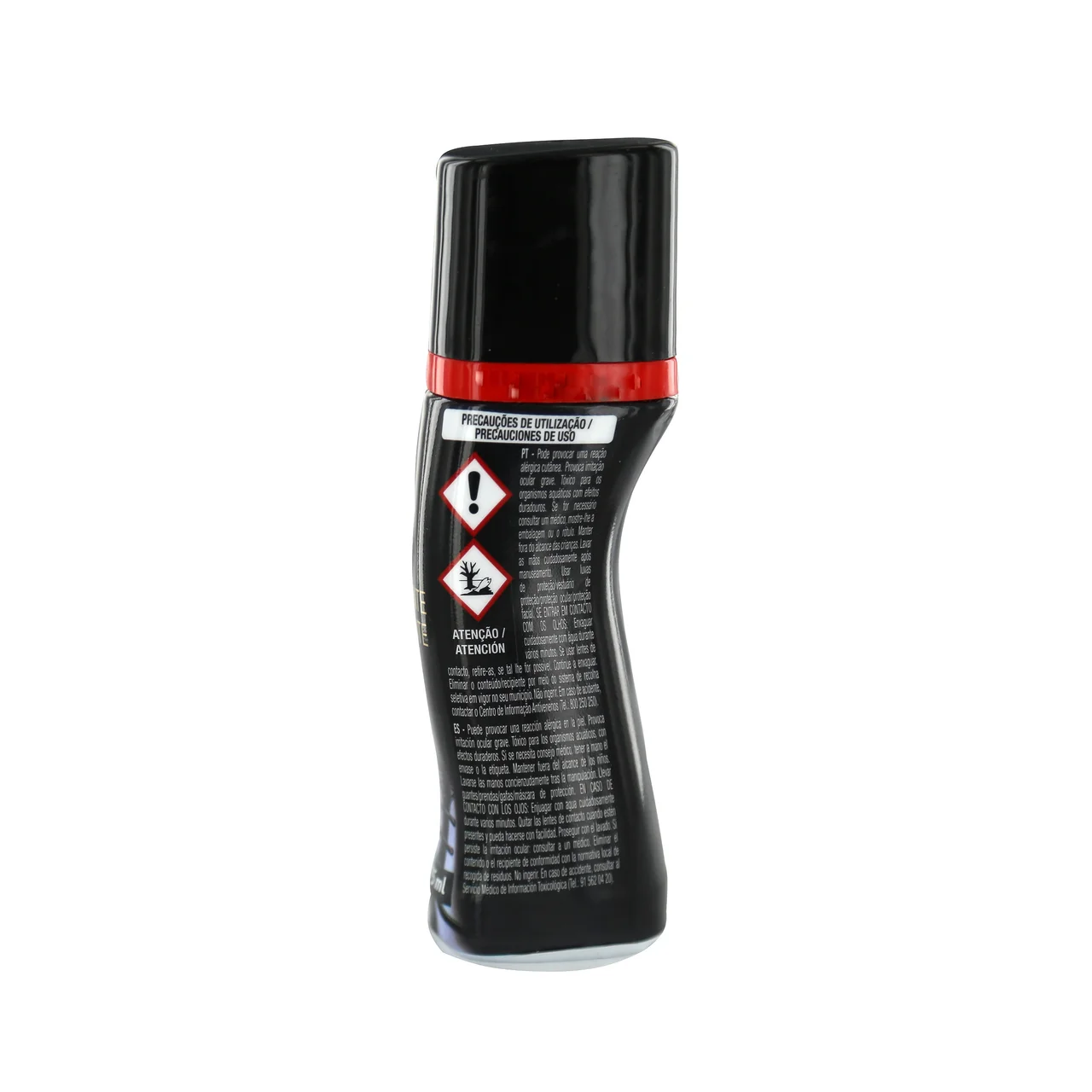 PRODUCTO ALCAMPO Crema con autoaplicador para calzado negro 75 ml.
