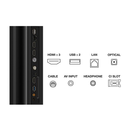 Televisión 215,9cm (85") LED TCL 85P745 4K, HDR10, SMART TV, WIFI, BLUETOOTH, TDT T2, USB reproductor, 3HDMI, 120HZ.