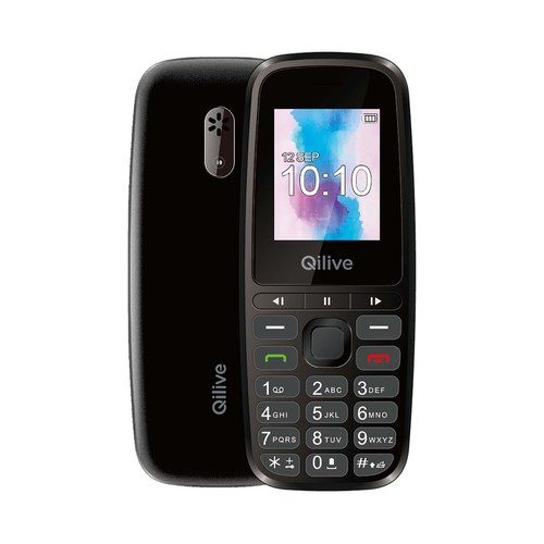 Teléfono móvil QILIVE, pantalla 1.77"", dual sim.