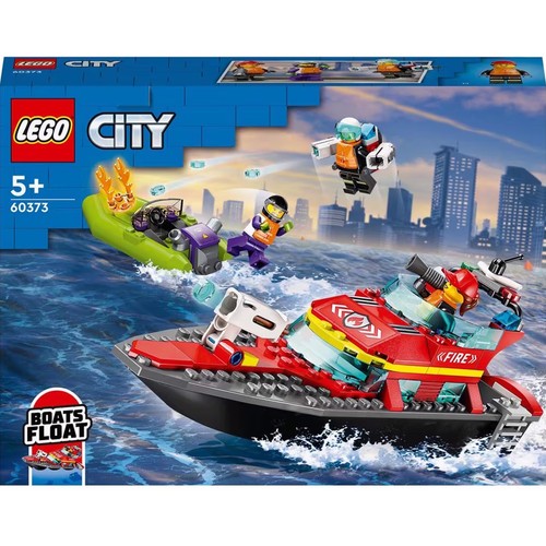 LEGO City - Lancha de Rescate de Bomberos +5 años