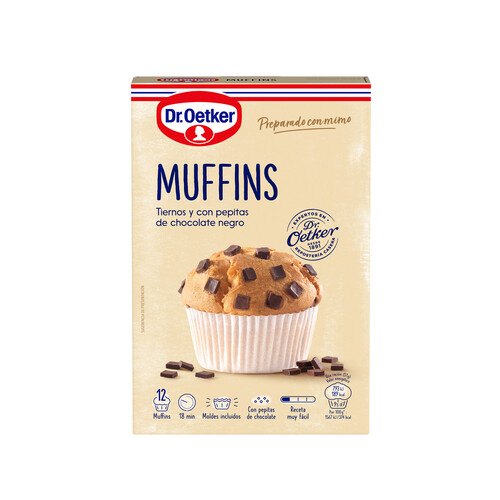 DR. OETKER Preparado para muffins Dr. OETKER 370 gr,