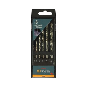 Imagen de Set de 6 brocas para metal, ALCAMPO.