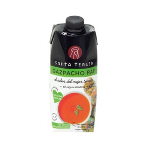 Imagen de SANTA TERESA Gazpacho elaborado con aceite de oliva virgen extra y tomates Raf SANTA TERESA 500 ml.