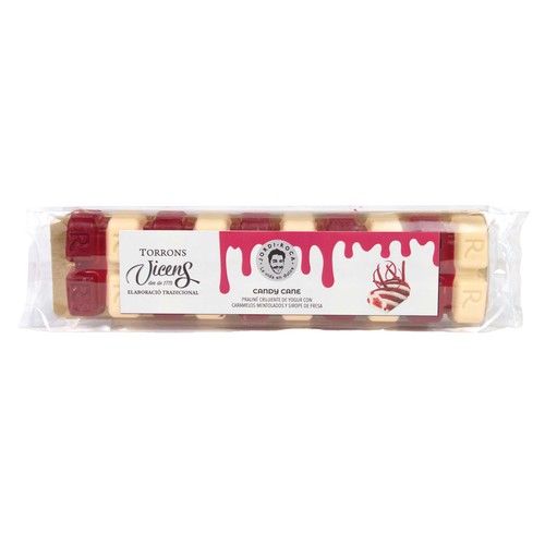 VICENS Turrón candy cane Jordi Roca 300 g.
