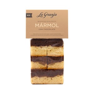 Imagen de LA GRANJA Bizcocho mármolado ecológico 300 g.