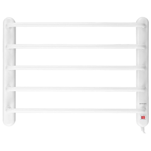 Toallero eléctrico ORBEGOZO TH8002, 90W, indicador luminoso.
