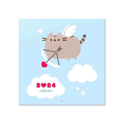 Calendario 2024 30X30 Pusheen Purrfect Love Collection