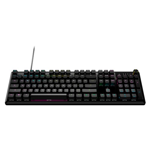 Teclado gaming iluminado CORSAIR K70, cable USB, programable.