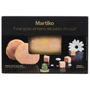 Imagen de MARTIKO Foie gras de pato (de Navarra) entero 