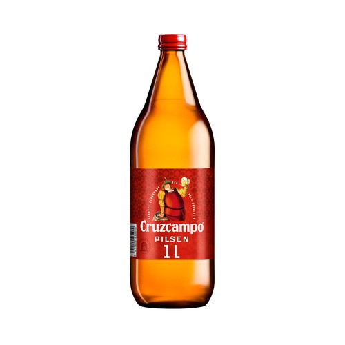 Cerveza CRUZCAMPO 1 l.