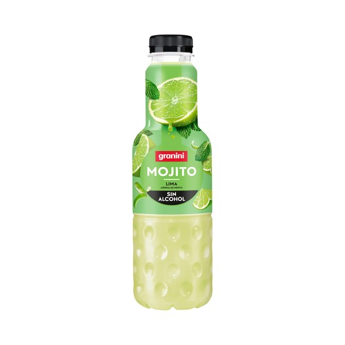 GRANINI Mojito sin alcohol (zumo de uva y lima con aroma de menta) botella 75 cl.