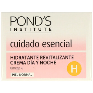 POND'S Crema de día y noche hidratante y revitalizante, para pieles normales POND'S Cuidado esencial 50 ml.