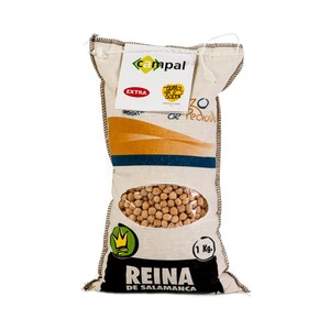 Imagen de REINA DE SALAMANCA Garbanzos Pedrosillanos. Marca de Garantía Garbanzo de Pedrosillo REINA DE SALAMANCA 1 kg.